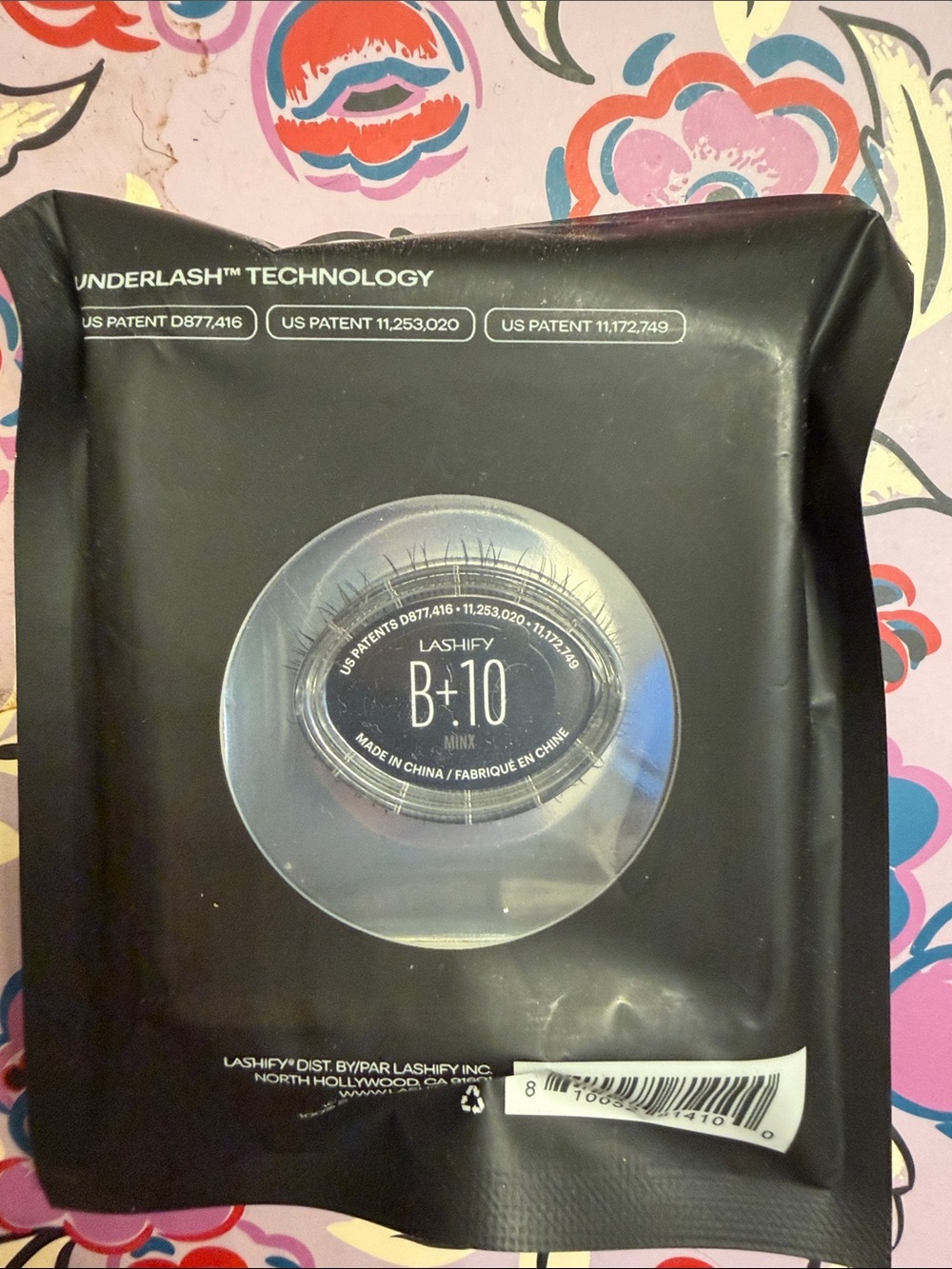 LASHIFY B+10 Mini Faux Lashes - Black